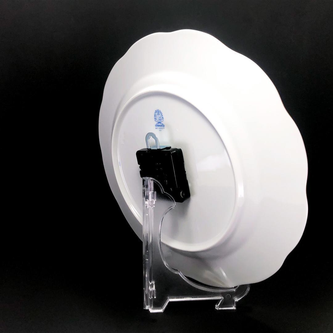 【未使用・箱付き】ヘレンド／インドの華 ウォールクロック 金彩