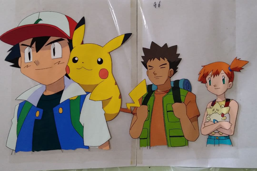 【超激レア！】アニメ『ポケットモンスター』セル画(劇場版？大判セル)