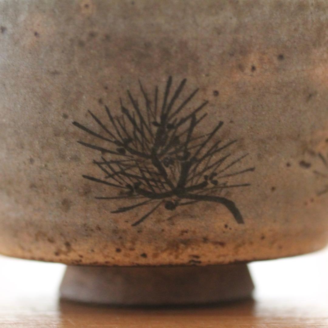 絵唐津の茶碗　骨董　古道具