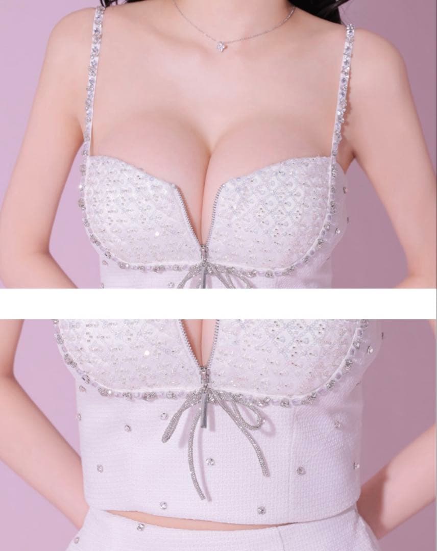 美品ROBE de FLEURS/ローブドフルールドレス