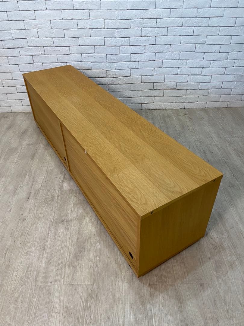 ②【東京都内23区配送無料】無印良品　テレビ台 テレビボード　リビング　陳列　棚