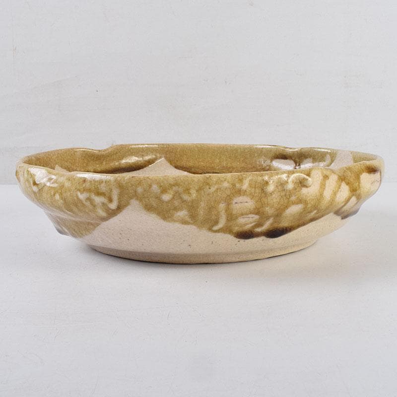 北大路魯山人作　絵志野　鉢　共箱　V　R9184B