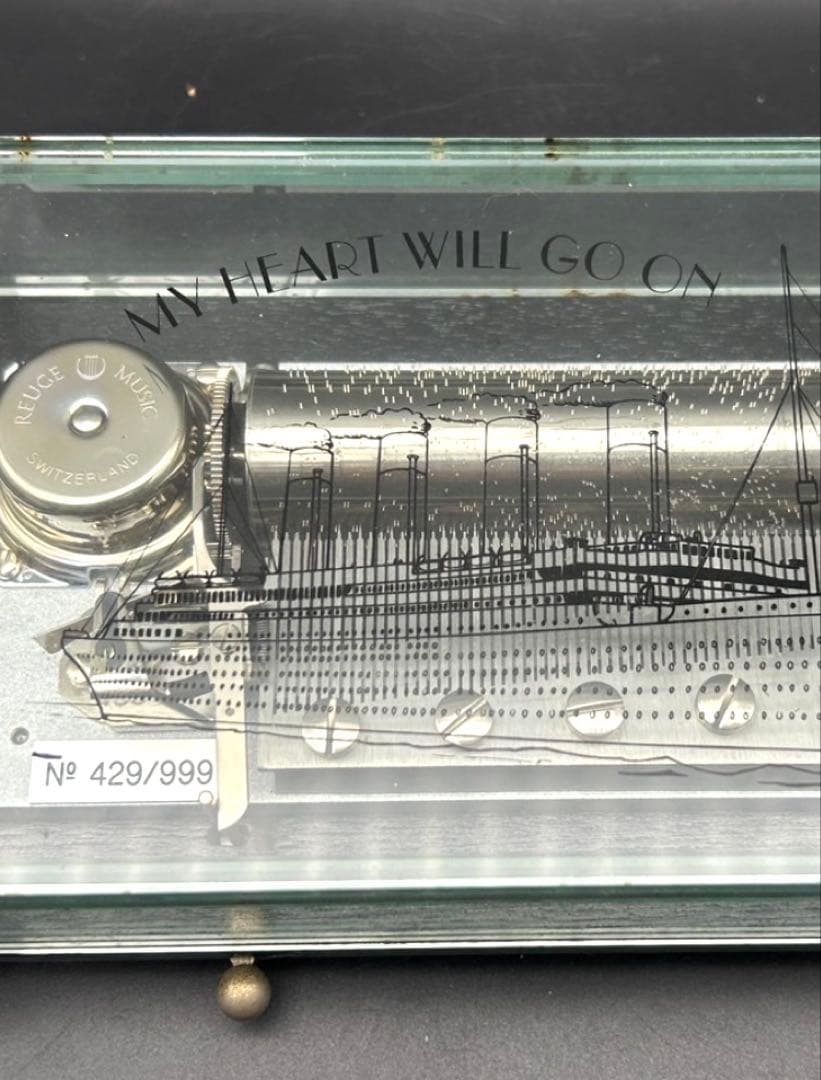 O7-32 オルゴール REUGE MUSIC タイタニック CH3/72 稼動