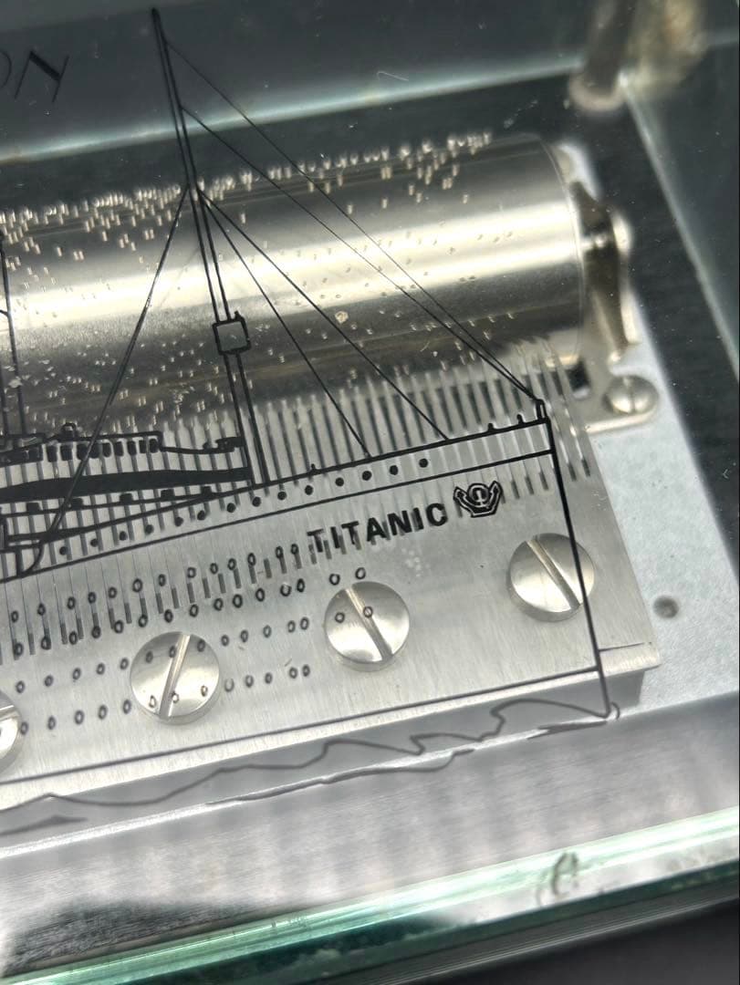 O7-32 オルゴール REUGE MUSIC タイタニック CH3/72 稼動