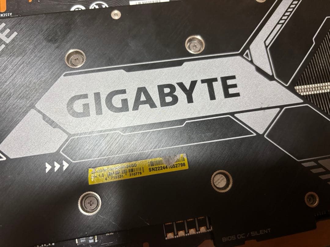 グラフィックボード・グラボ・ビデオカード Rtx 3090ti 24GB gigabyte