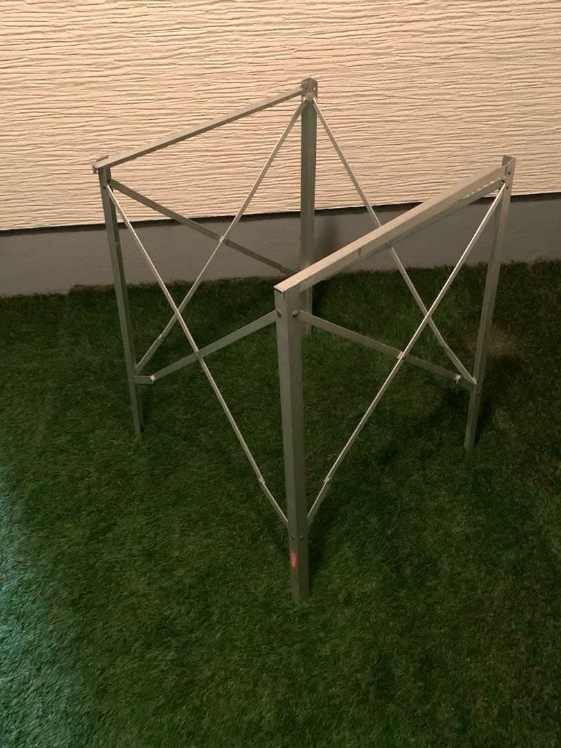 希少　廃盤　旧ロゴ　コールマン　アルミ製 ビンテージハイスタンド