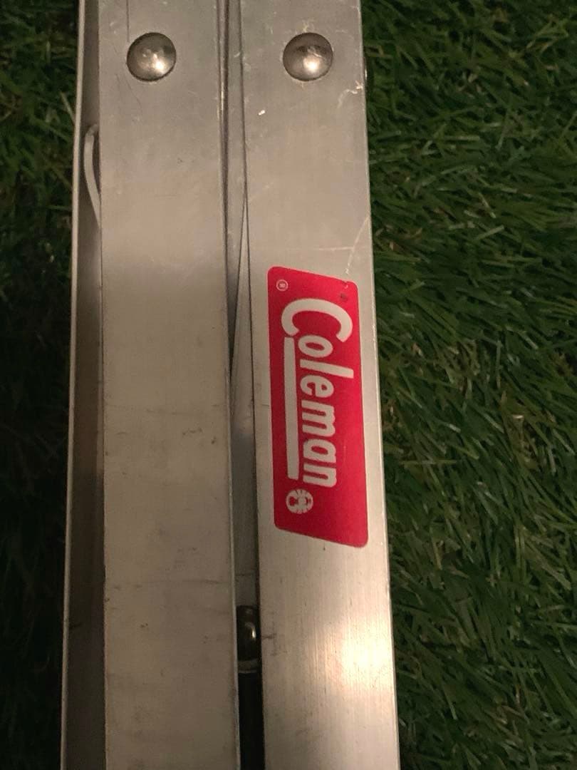 希少　廃盤　旧ロゴ　コールマン　アルミ製 ビンテージハイスタンド