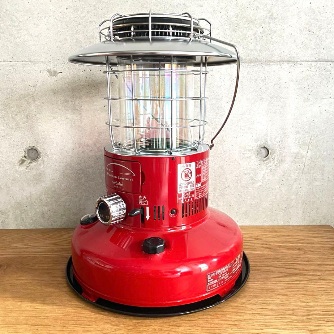 トヨトミ　レインボーストーブ　レッド