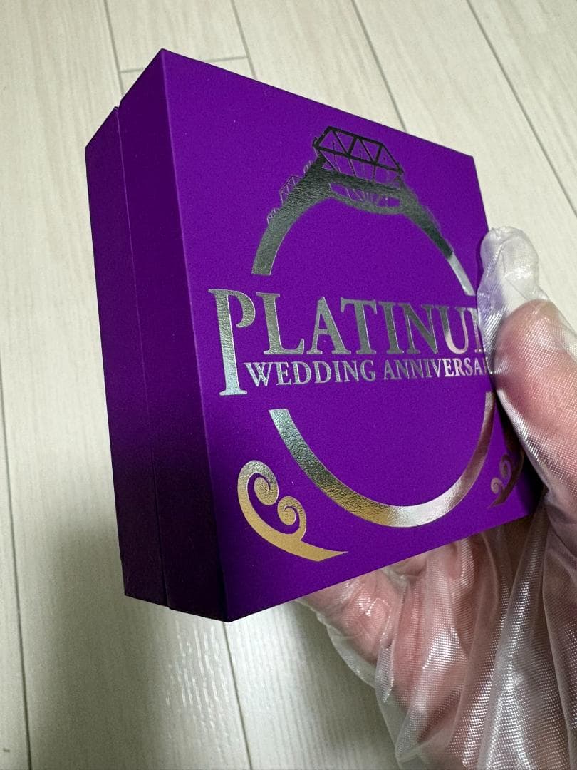 【新品/未使用】2017年 英国プラチナ結婚記念日 1oz プルーフ銀貨