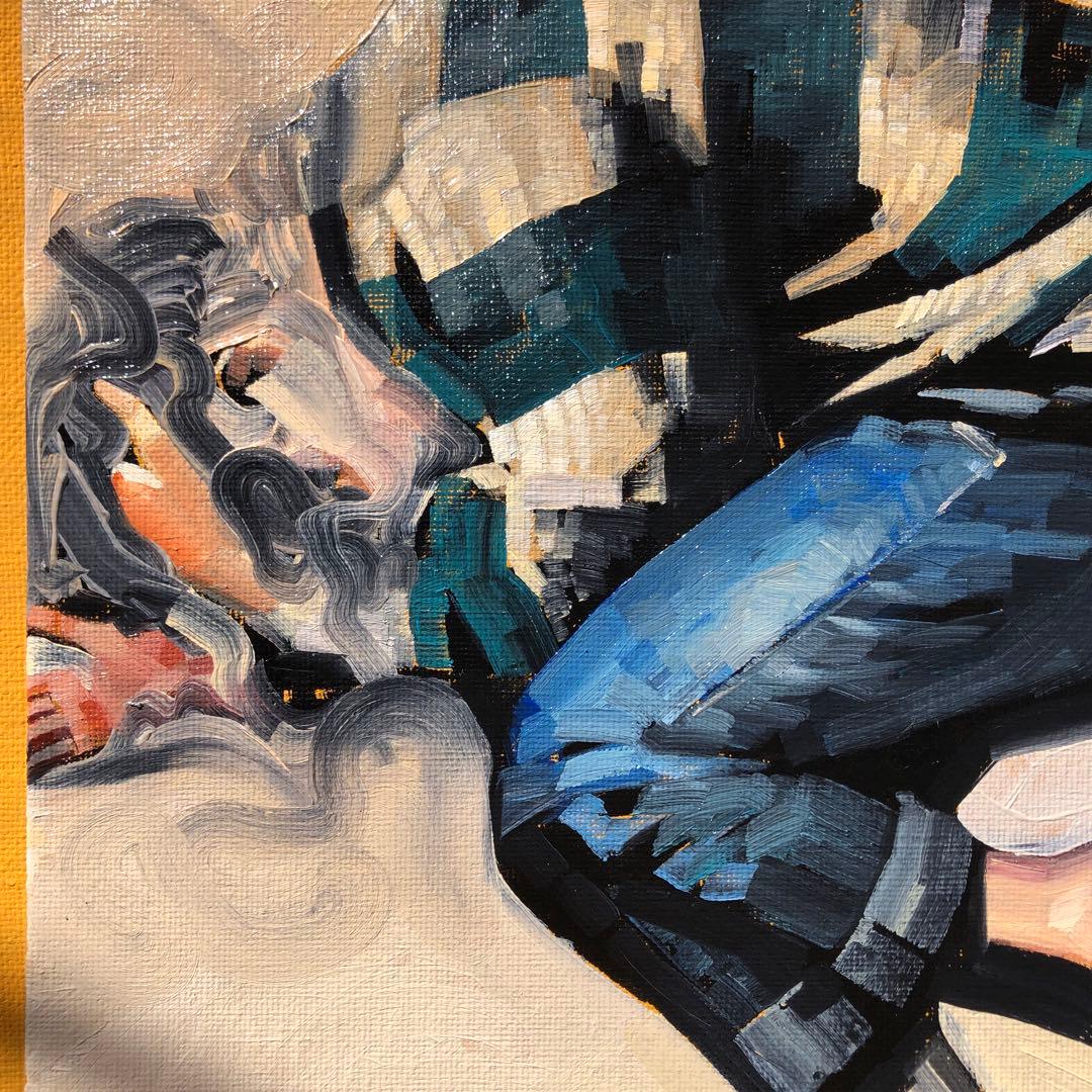 油彩『Until I Melt Away』(私が溶けて消えるまで)