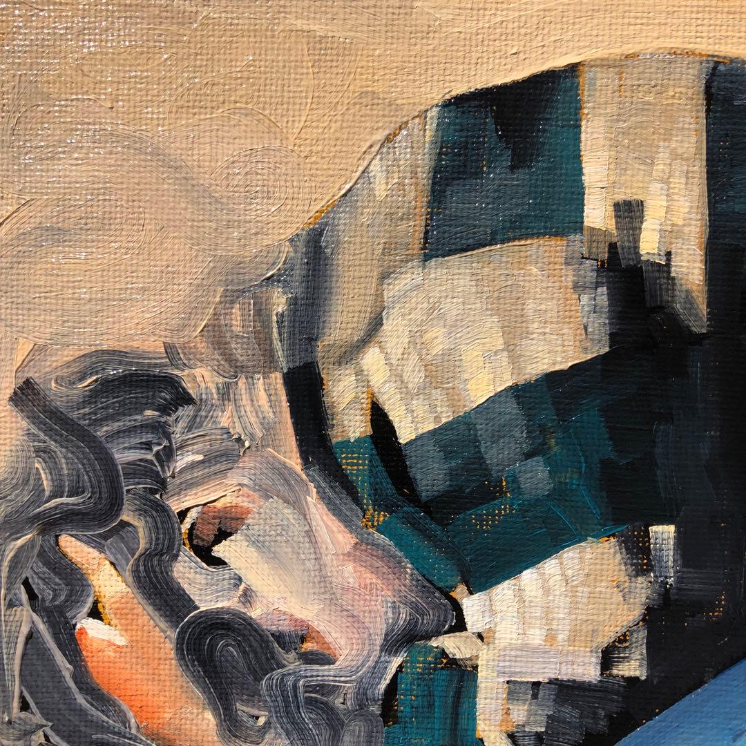 油彩『Until I Melt Away』(私が溶けて消えるまで)