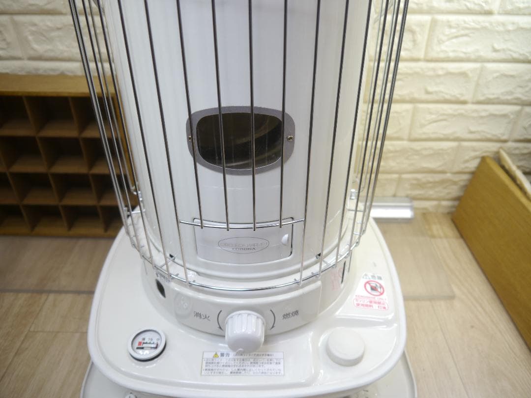 送料無料◆2024①◆コロナ　SL-6624　石油ストーブ　ホワイト 円筒形