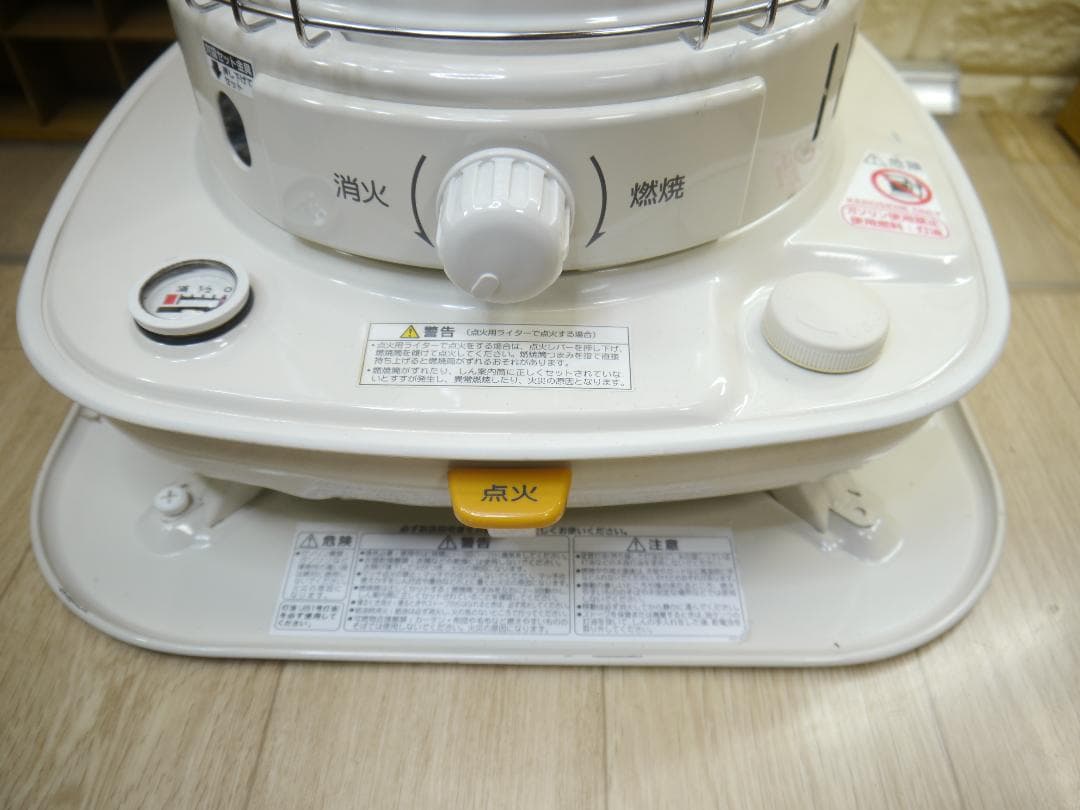 送料無料◆2024①◆コロナ　SL-6624　石油ストーブ　ホワイト 円筒形