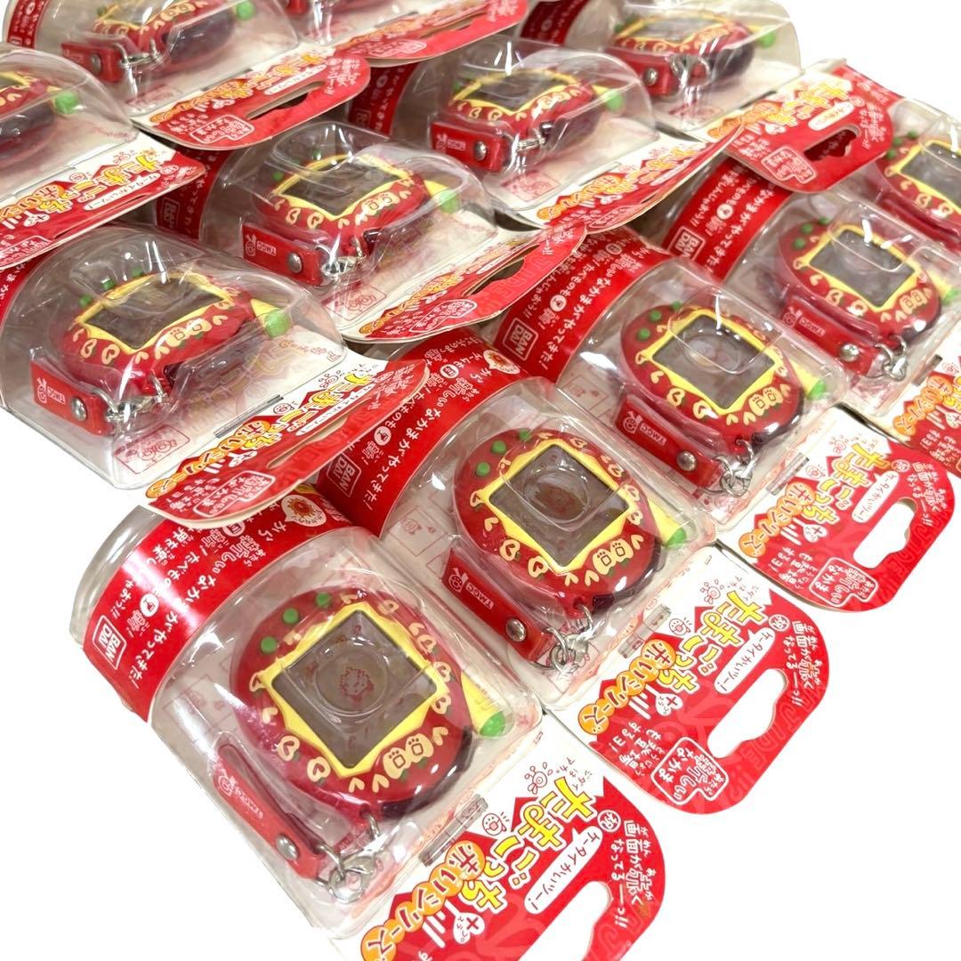 【激レア】　新品未開封　たまごっち　ケータイかいツー　りんごれっど　13個