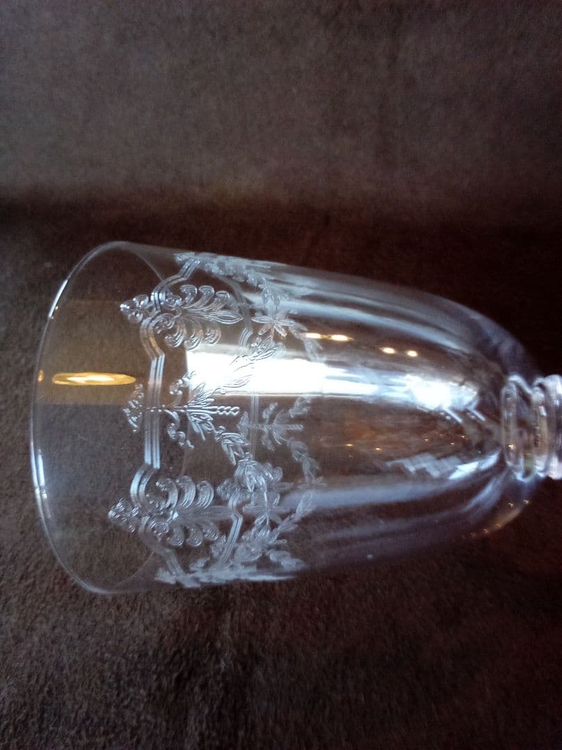 フランス オ—ルドバカラ ワイングラス 「ボ—アルネ」