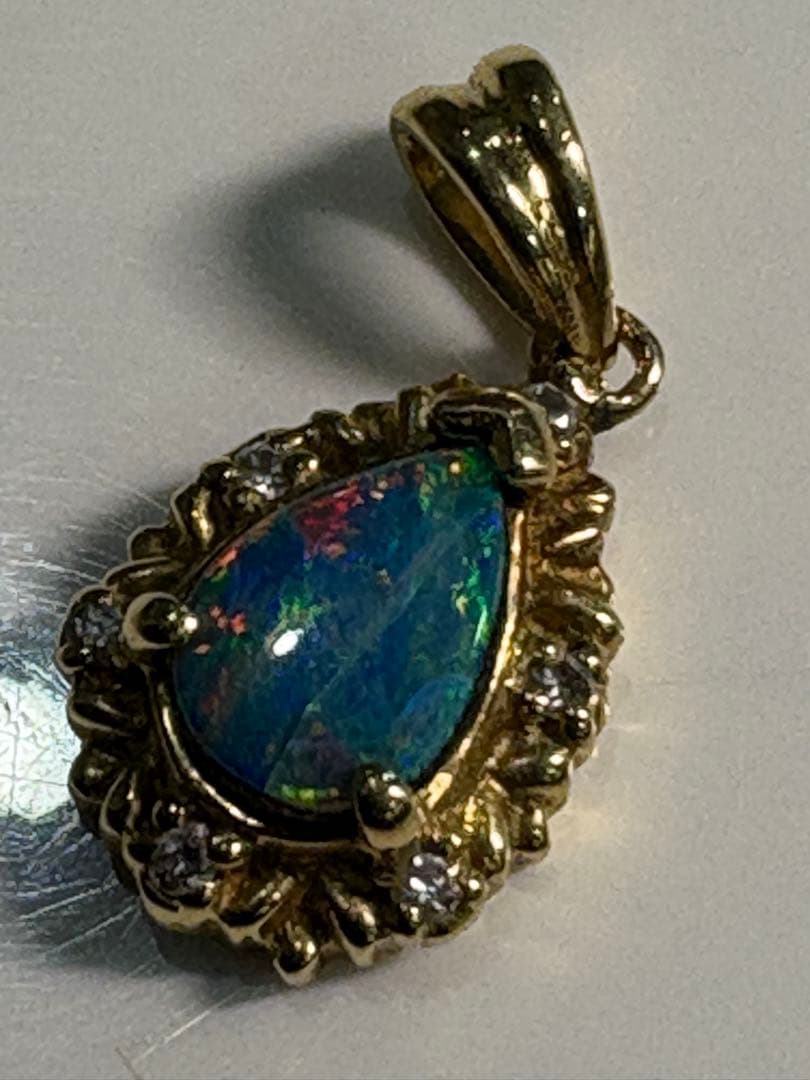 a*R様 オパール K18ペンダントトップ