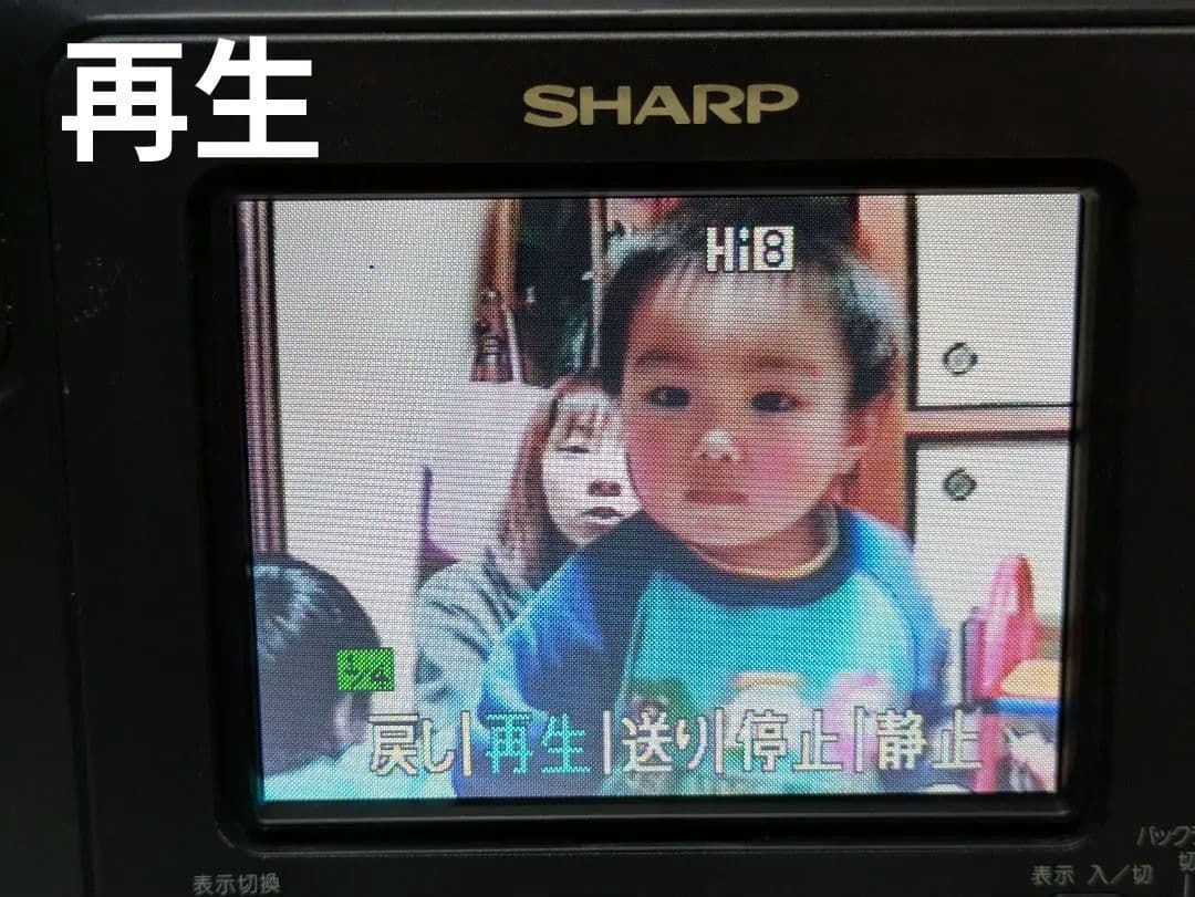 SHARP　VL-HL100　Hi8　8mm対応