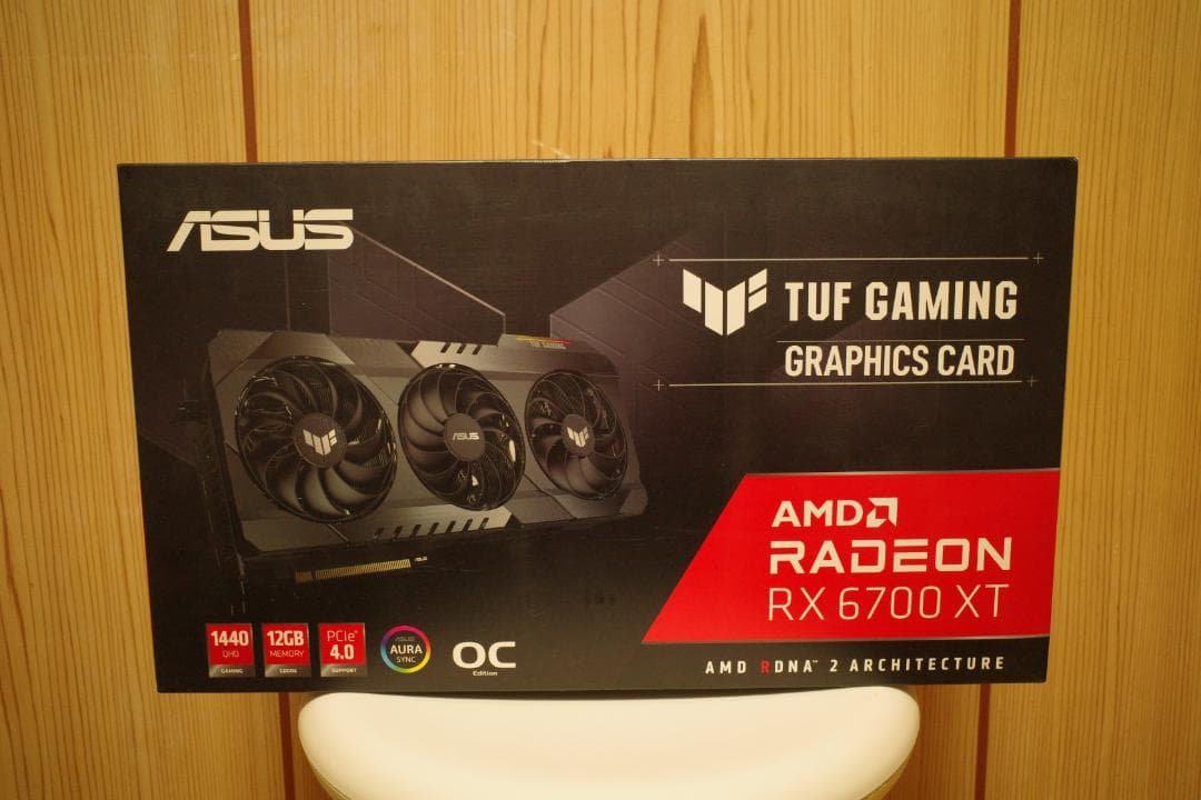 グラフィックボード・グラボ・ビデオカード ASUS TUF-RX6700XT-O12G-GAMING 12GB