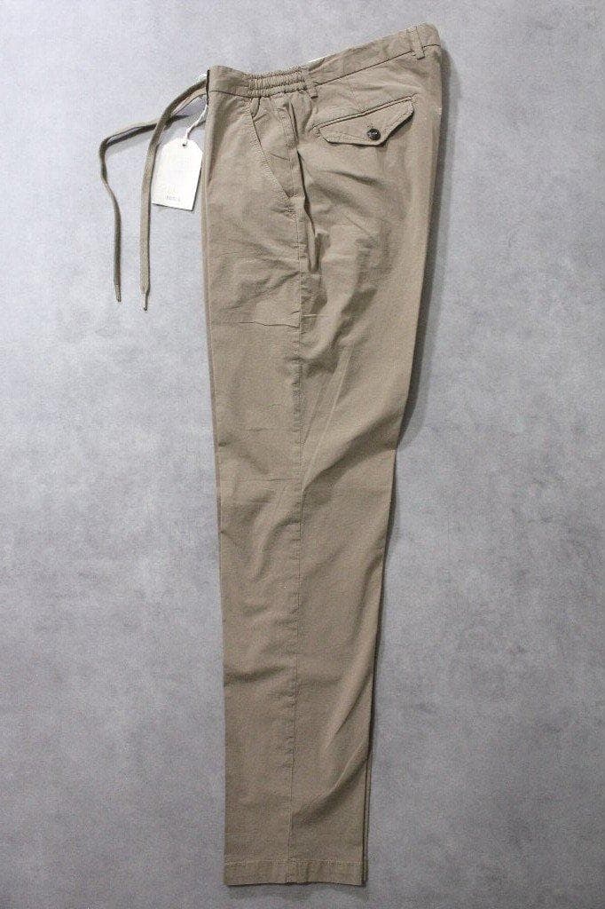 BRIGLIA 1949★新品３万円ブリリア ウエストギャザーコットンパンツ45