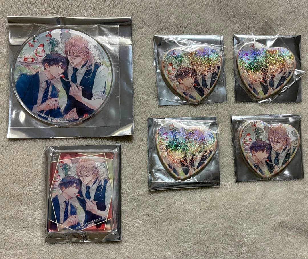 Chara 創刊30周年記念　グラッテ　二重螺旋　6点セット