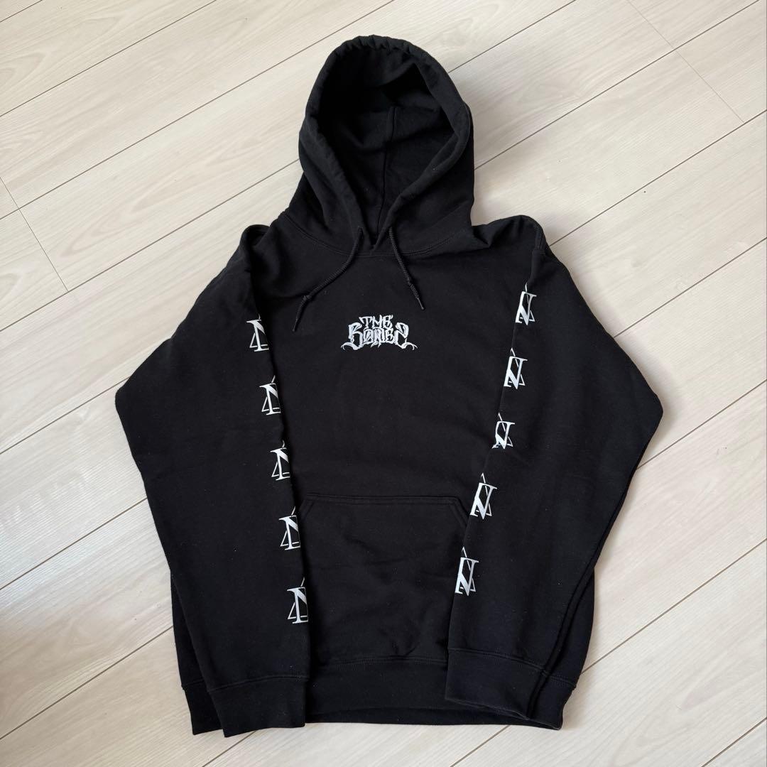 The Bonez黒 フード付きパーカー Mサイズ
