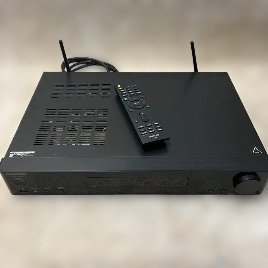 ONKYO TX-L50 ネットワークAVレシーバー 5.1ch リモコン付★