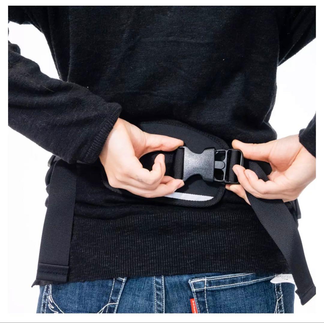 【飛び出し防止カバーが特別カラー】THE GREEDY DOG ヒップシート