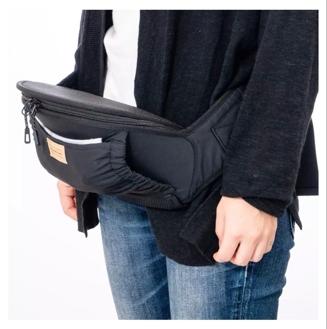 【飛び出し防止カバーが特別カラー】THE GREEDY DOG ヒップシート