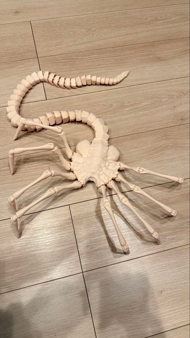 【エイリアン/Alien】可動関節式！超リアル実物大 フェイスハガー3Dプリント