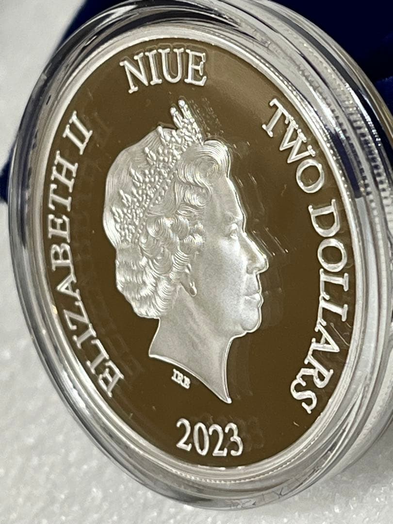 2023　ニウエ　ラブ イズ プレシャス　スワン　白鳥　1オンス　銀貨　