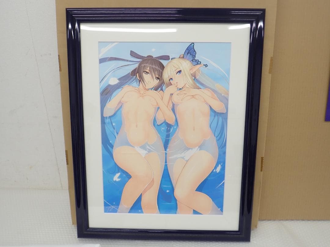 ⑨新品・保証書付 Tony トニー「霧咲花」ミクスドメディア　アールビバン