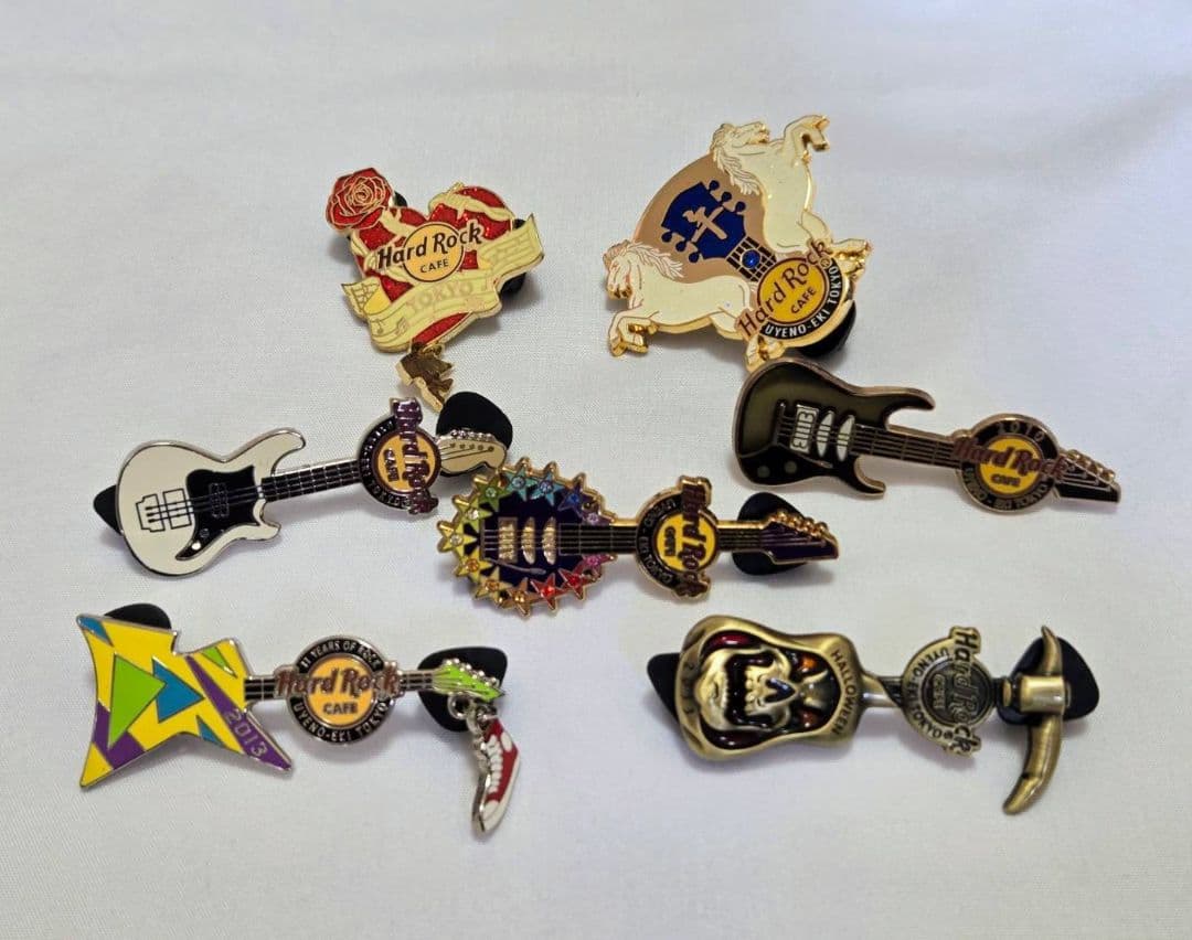 ハードロックカフェ　ピンズ　19点セット　ピンバッジ　コレクション