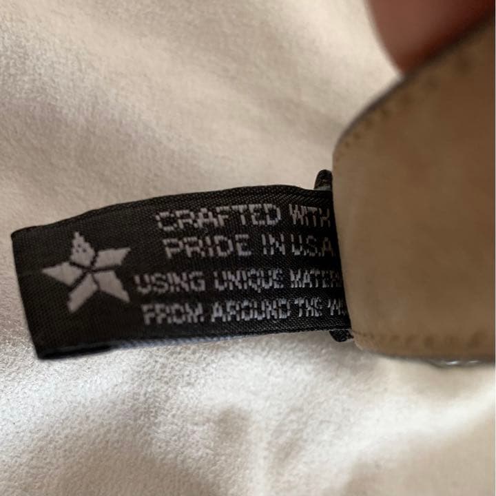 アンティーク 80sUSA Brighton 本革 ベルト