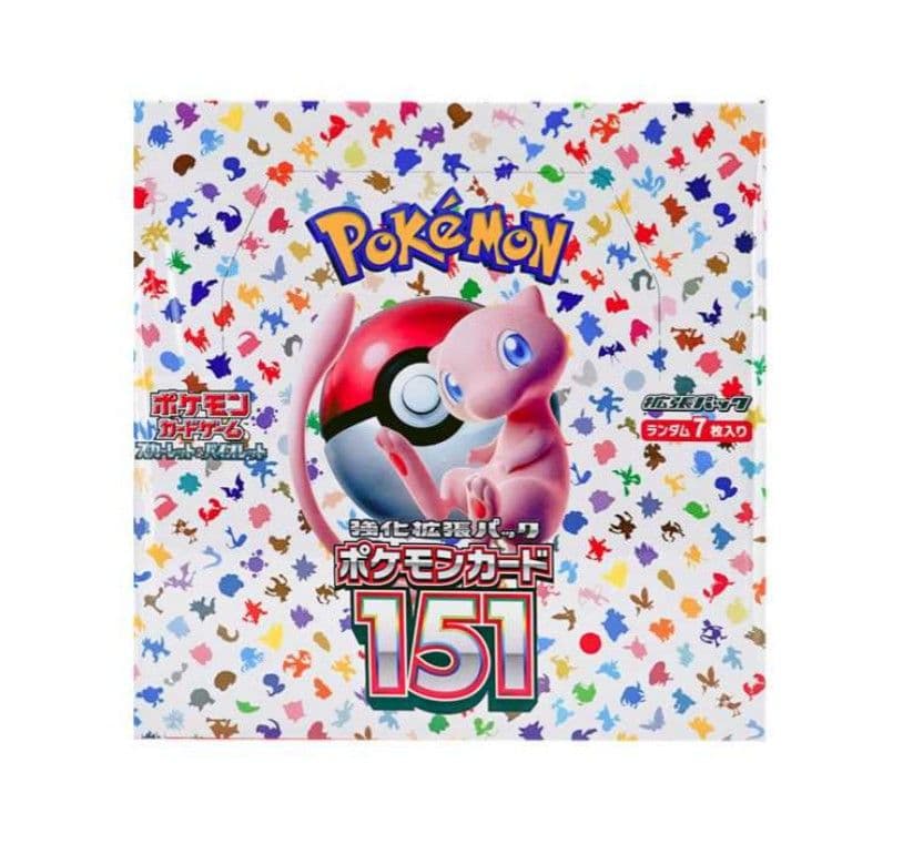 ポケモンカードゲーム スカーレット&バイオレット 強化拡張パック 151 BOX