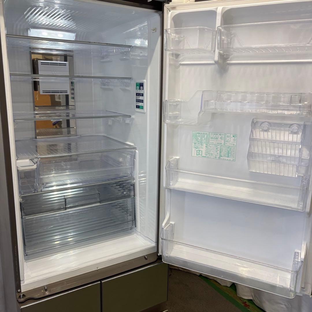 69⭕️冷蔵庫　SHARP　大型　400-500ℓ　両開き　安い　設置無料