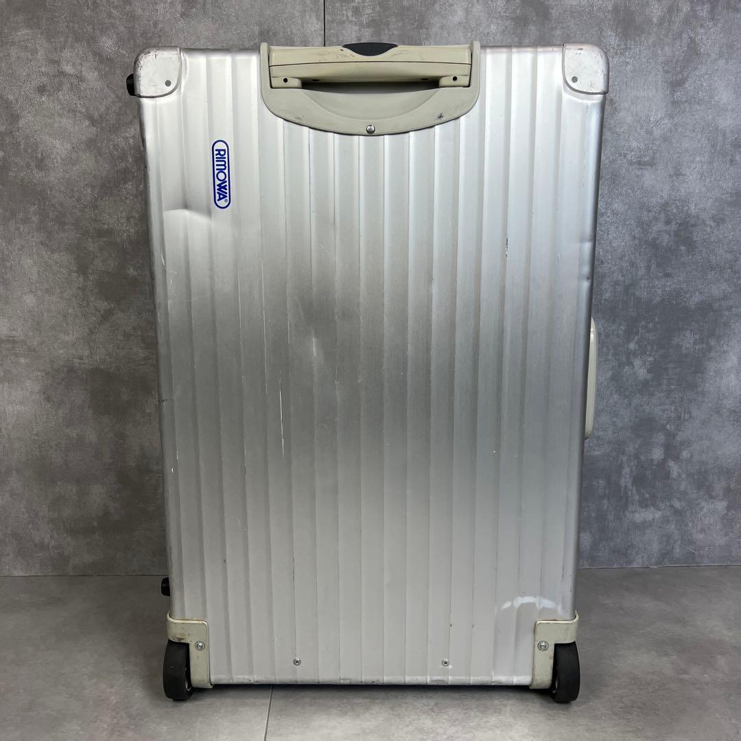 廃盤　青ロゴ　リモワ　クラシック　OPAL　アルミキャリーバッグ　スーツケース