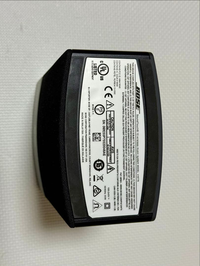 Bose sound touch 10 ワイヤレススピーカー