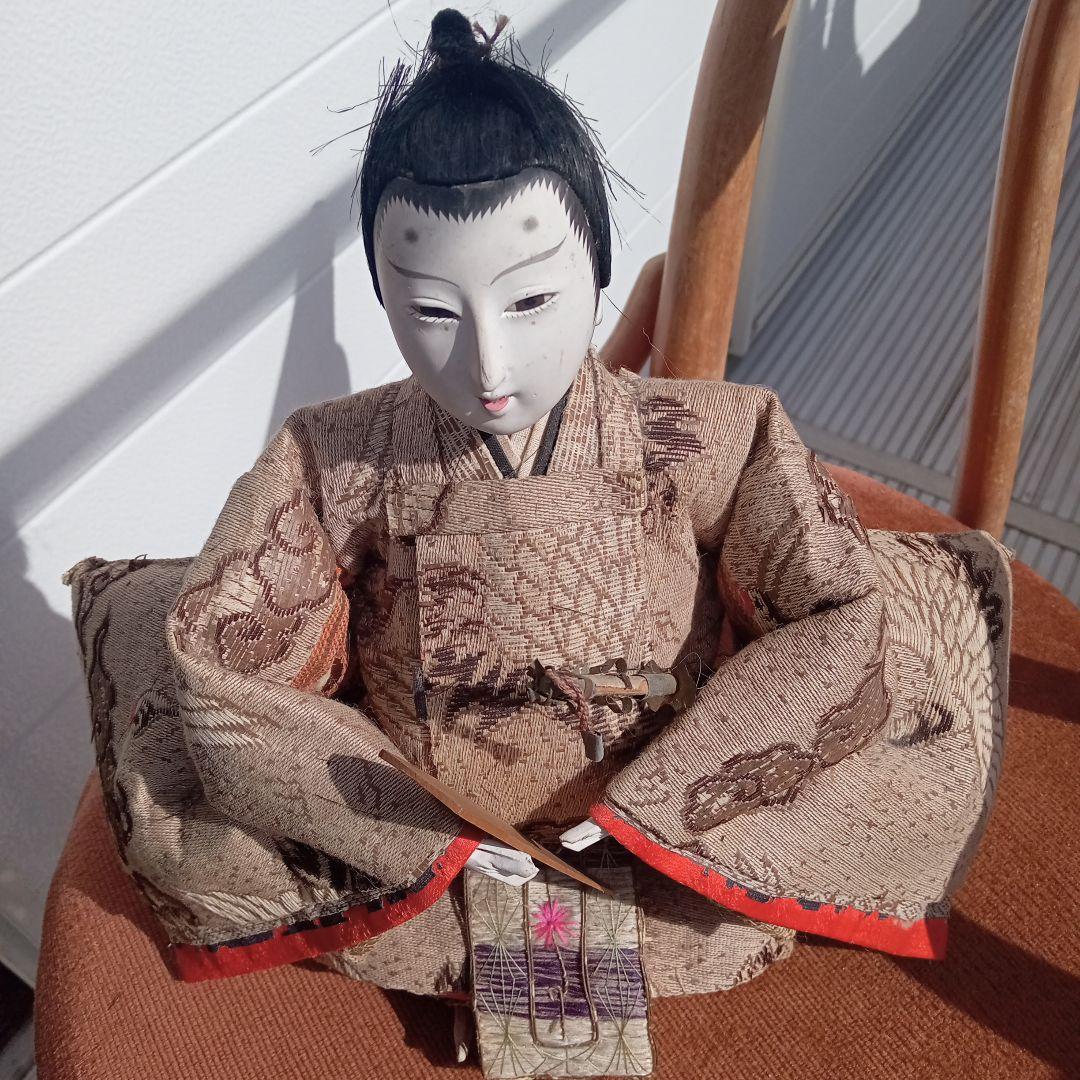 アンティーク １００年　古今雛 明治〜大正期　親王飾り時代大型お雛様