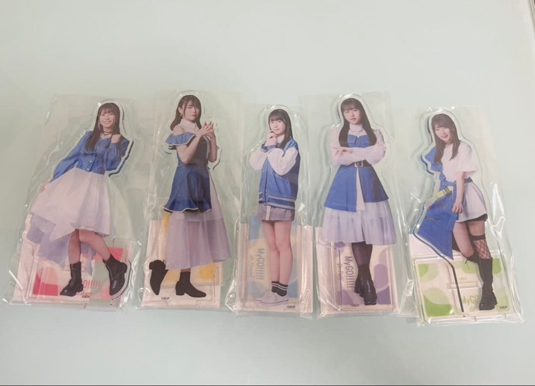 MyGO!!!!! アーティストアクリルスタンド　新品未開封5人セット