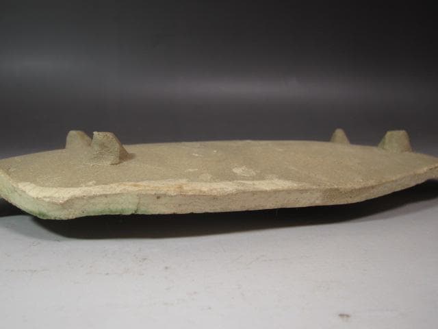 ★　北大路魯山人　織部木葉向付　五客★x569