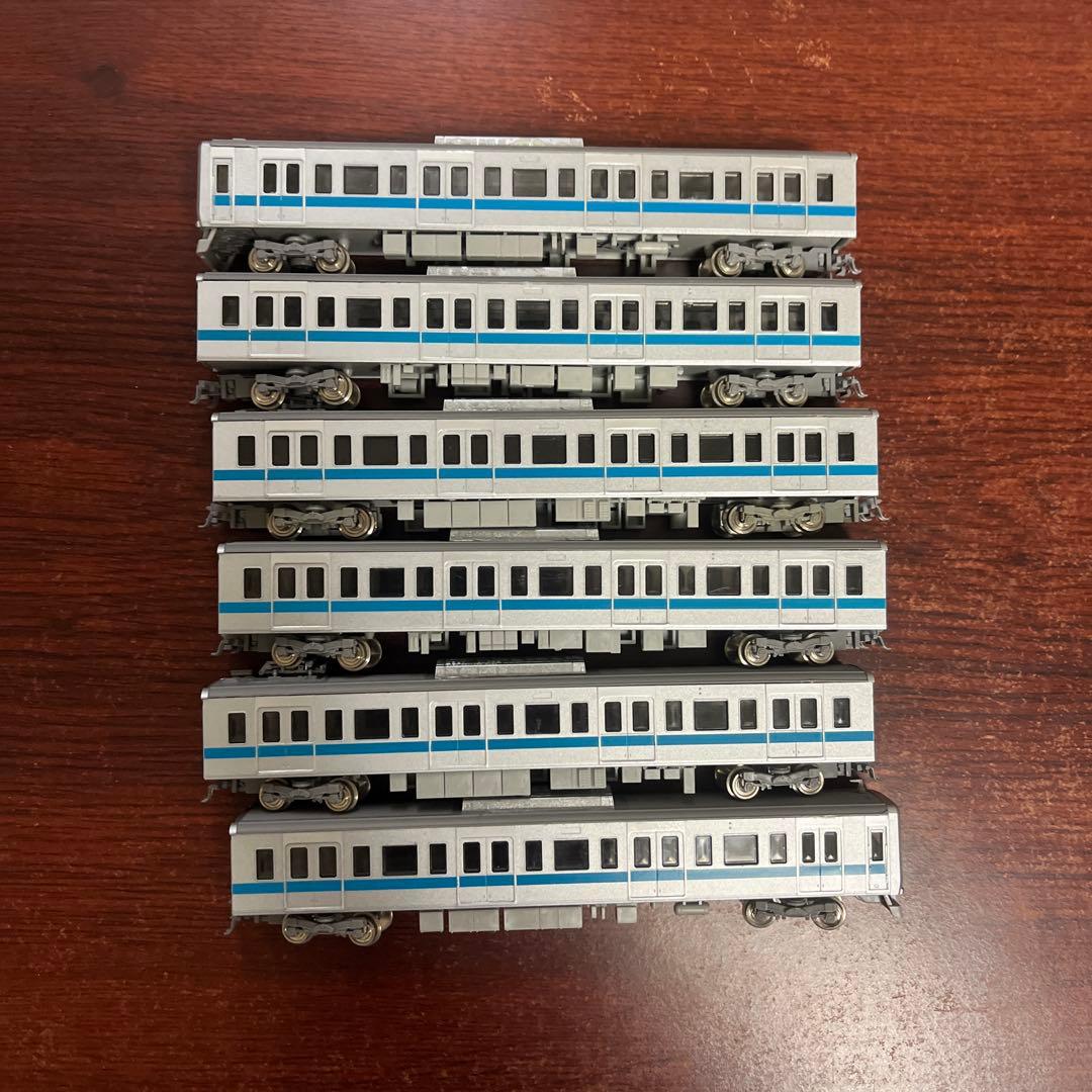 【訳あり品】 小田急3000形1次車ワイドドア編成6両セット 未使用インレタ付き