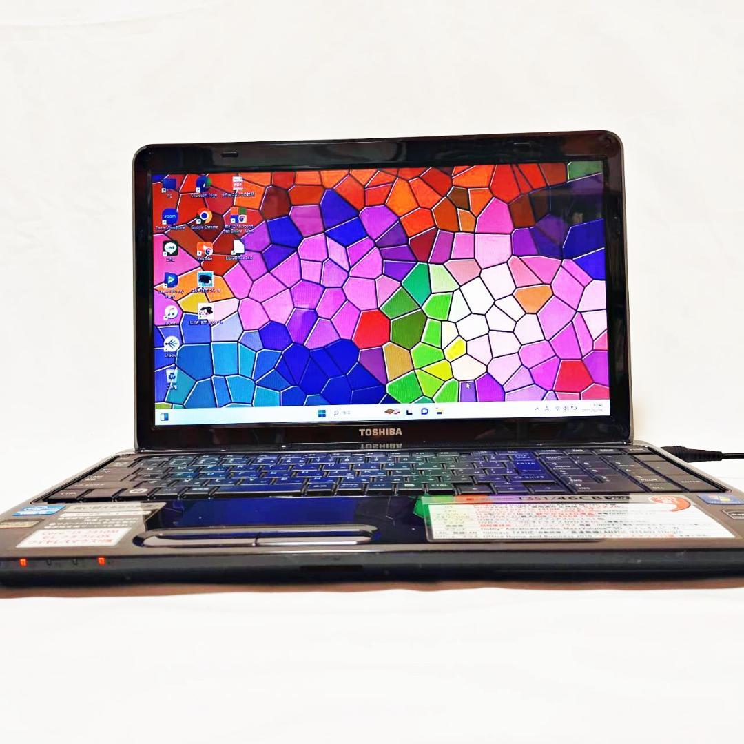 【美品】大容量 新品SSD512G✨Dynabook 設定済ノートパソコン