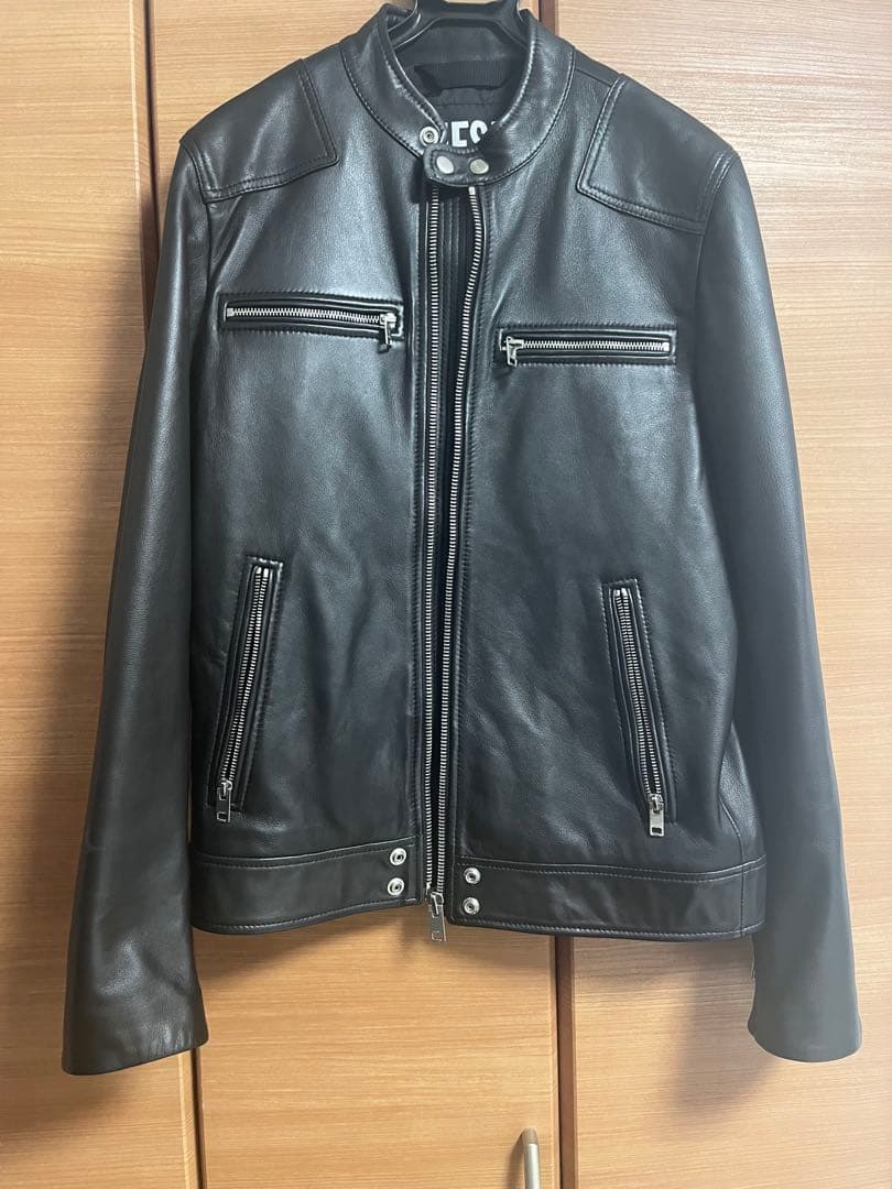 DIESEL RIMAD ラムレザー極美品 定価126,500円ディーゼル