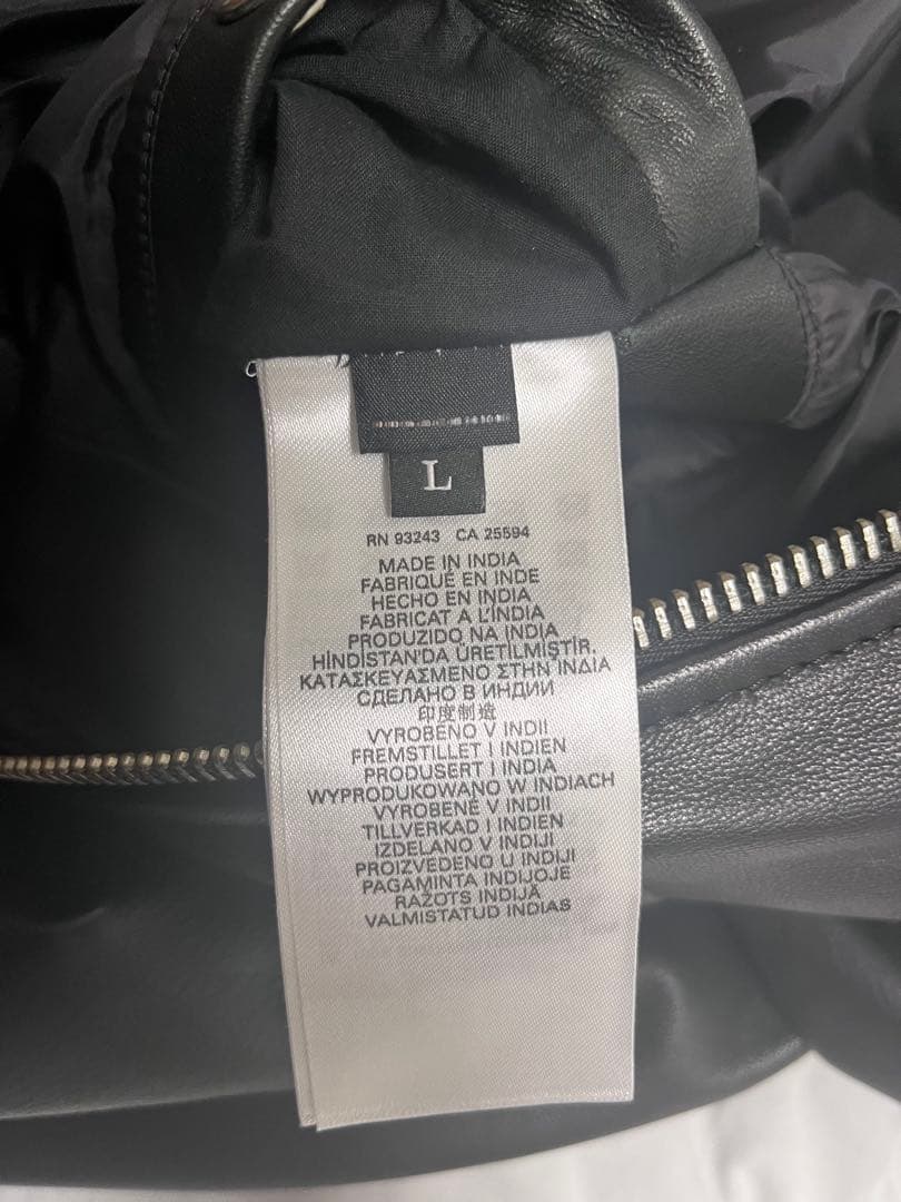 DIESEL RIMAD ラムレザー極美品 定価126,500円ディーゼル