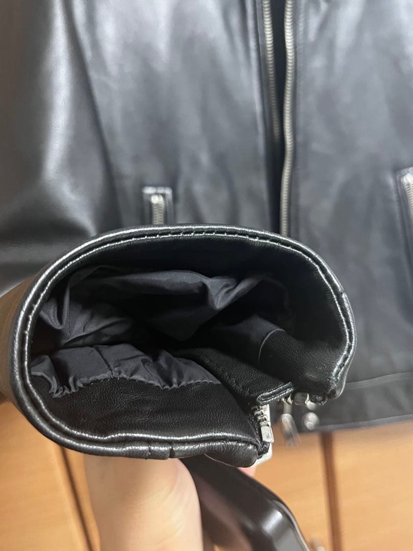 DIESEL RIMAD ラムレザー極美品 定価126,500円ディーゼル