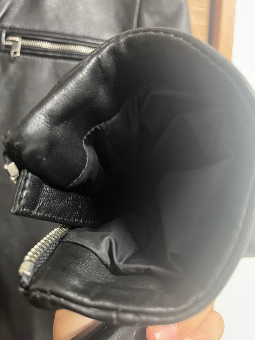 DIESEL RIMAD ラムレザー極美品 定価126,500円ディーゼル