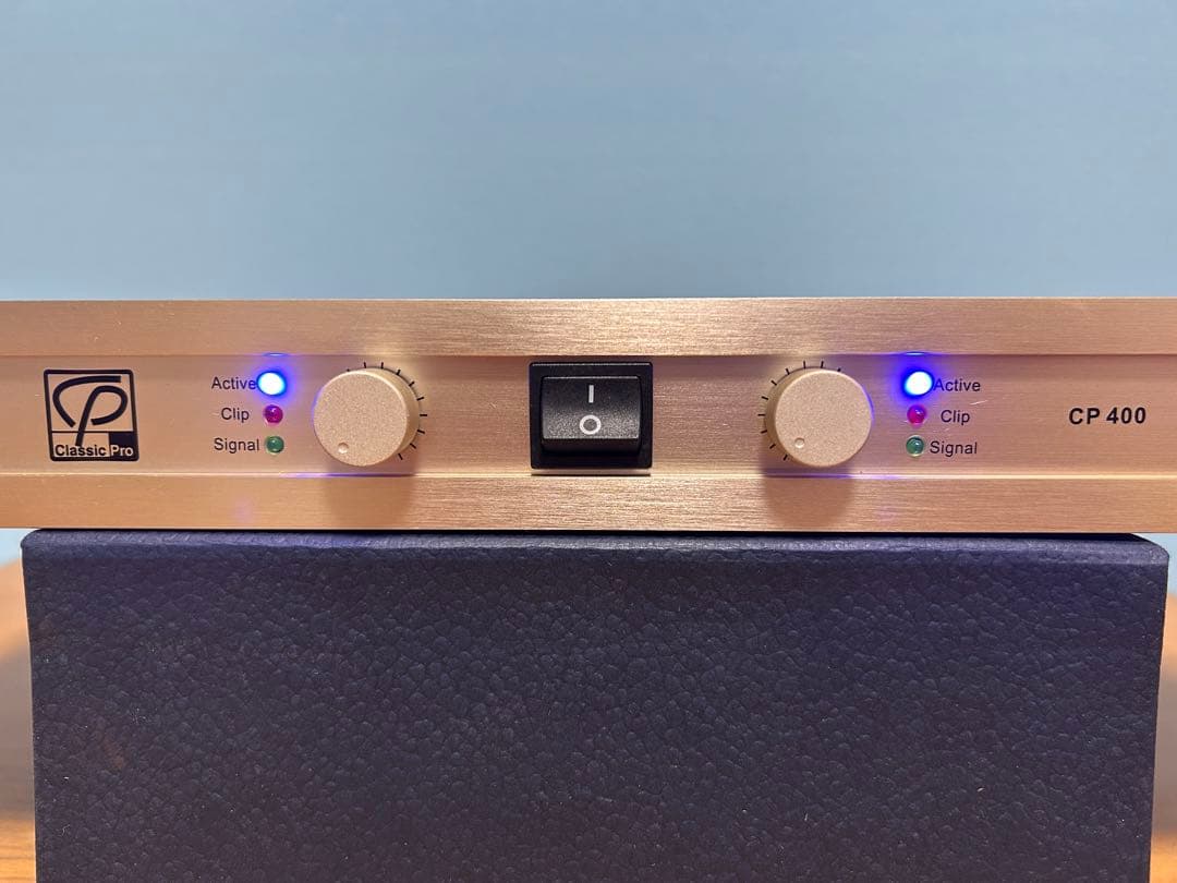 CLASSICPRO★ステレオパワーアンプCP400★クラシックプロ★自宅使用品