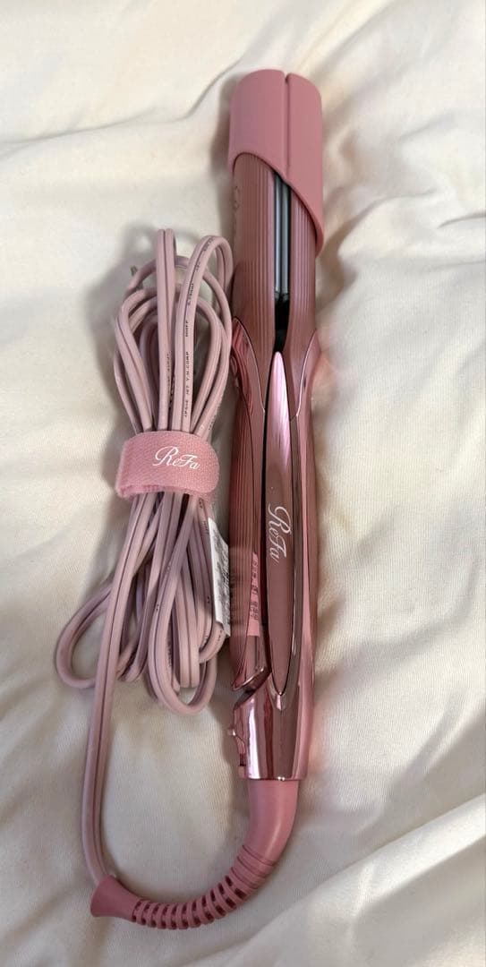 美品 リファストレートアイロン プロ ピンク