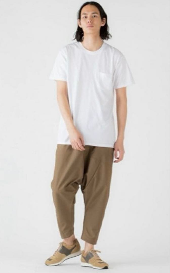 rehacer レアセル サルエルパンツ ベージュ