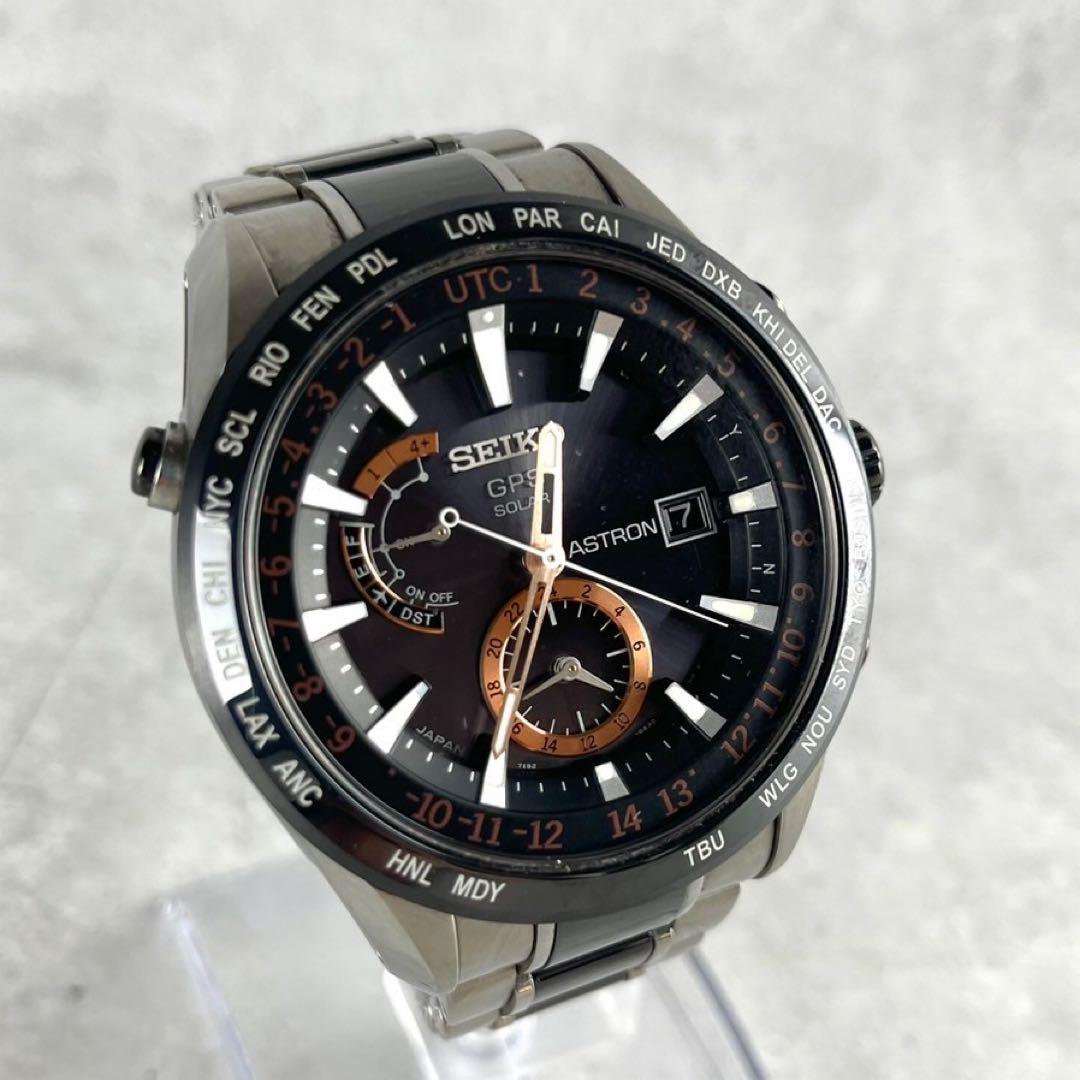 稼働 極美品 SEIKO ASTRON セイコー アストロン ソーラー 腕時計